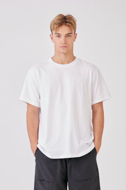 White Daily Basis T-shirt