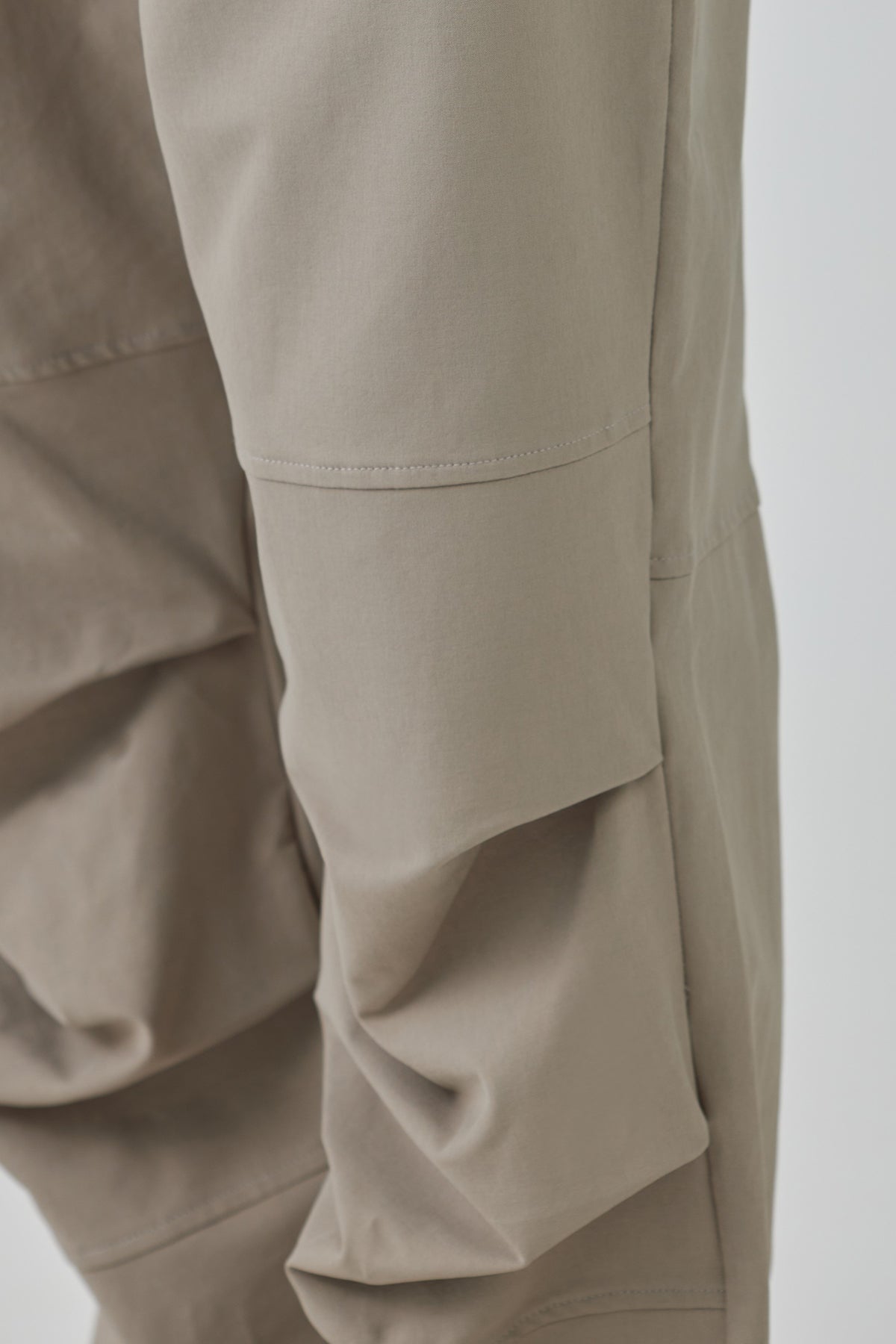 Brown Double Pleated Pants