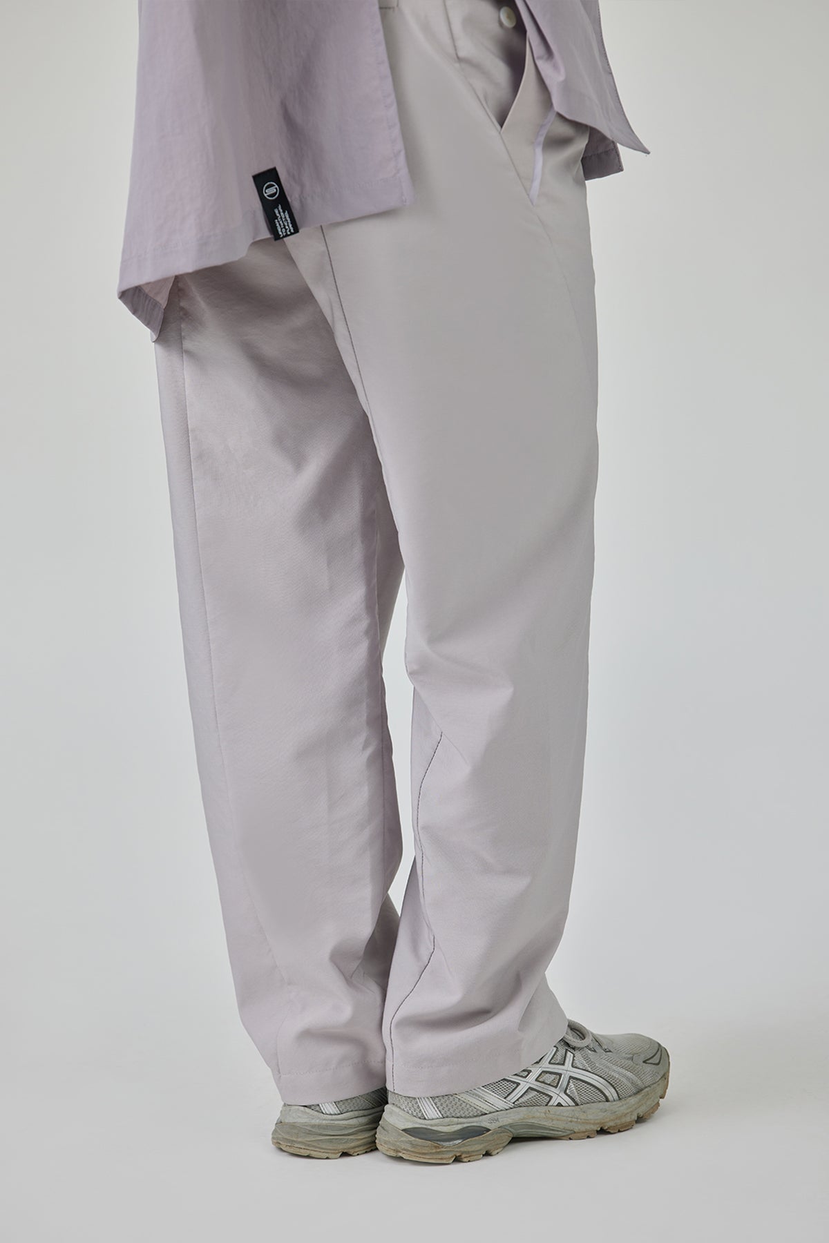 Pink Piping Tailored Pants