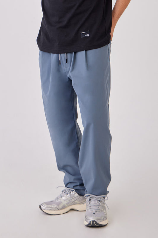 Gray Blue Wide Easy Pants