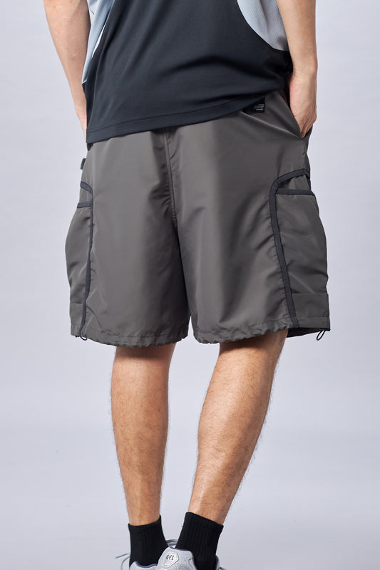 Charcoal Grey Chrysalis Baggy Shorts