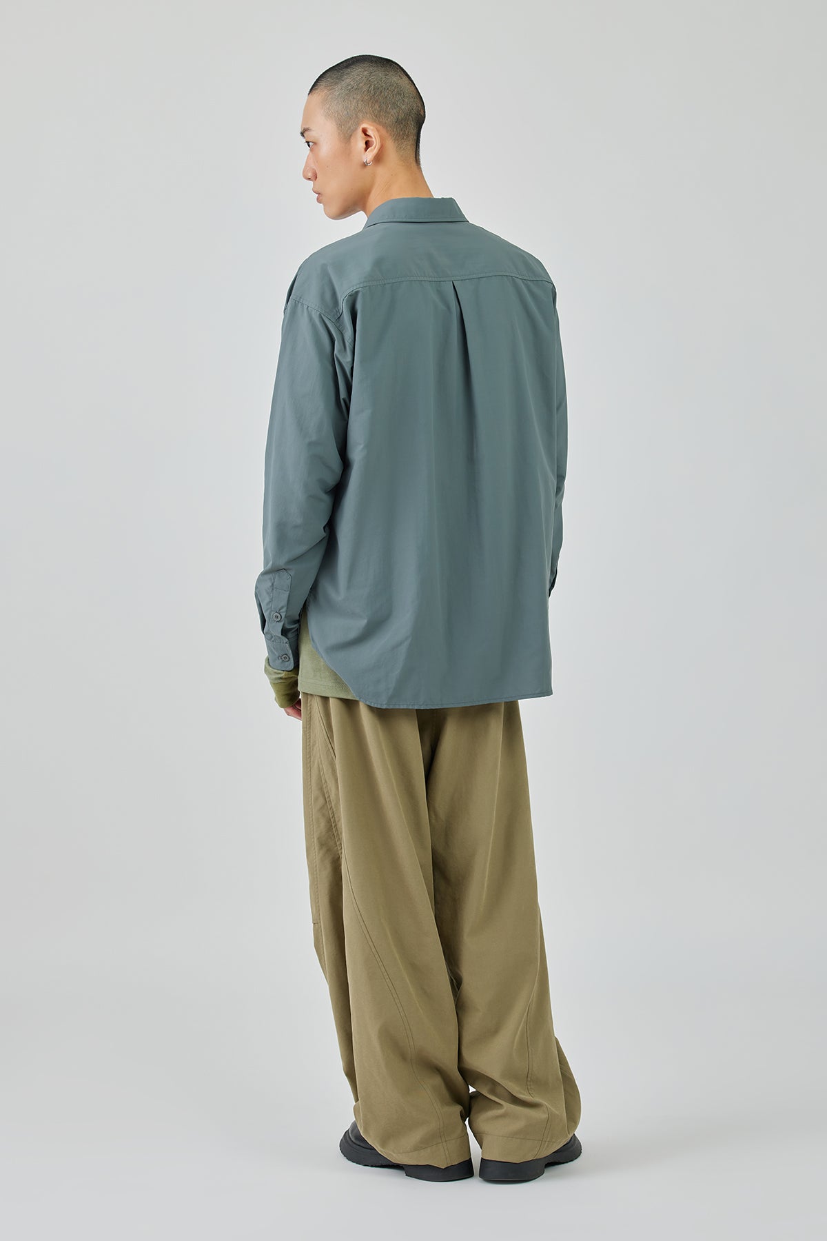 Green Drab Multi-Pocket Shirt